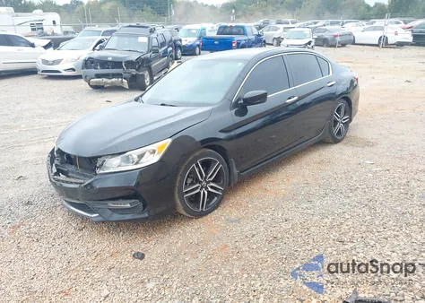 2017 Honda Accord Sport from USA, damaged, VIN 1HGCR2F51HA059356